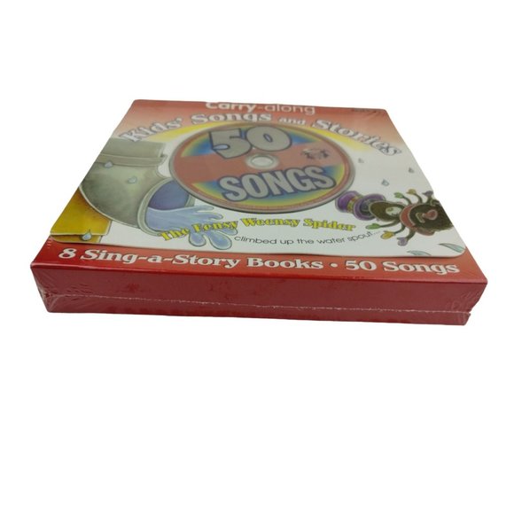 Carry-Along Kids Songs Stories 8 Sing a Story Kids Books 50 Songs (New) - Picture 7 of 9